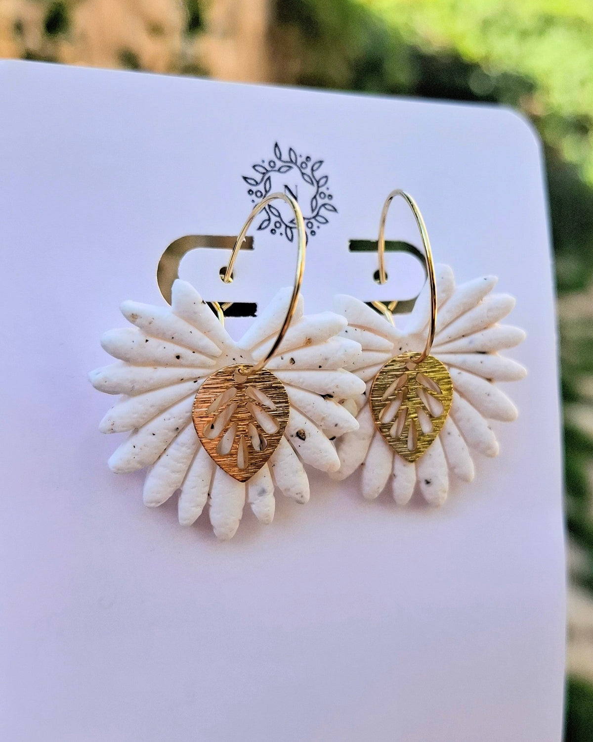 Pendientes NINA Leaf